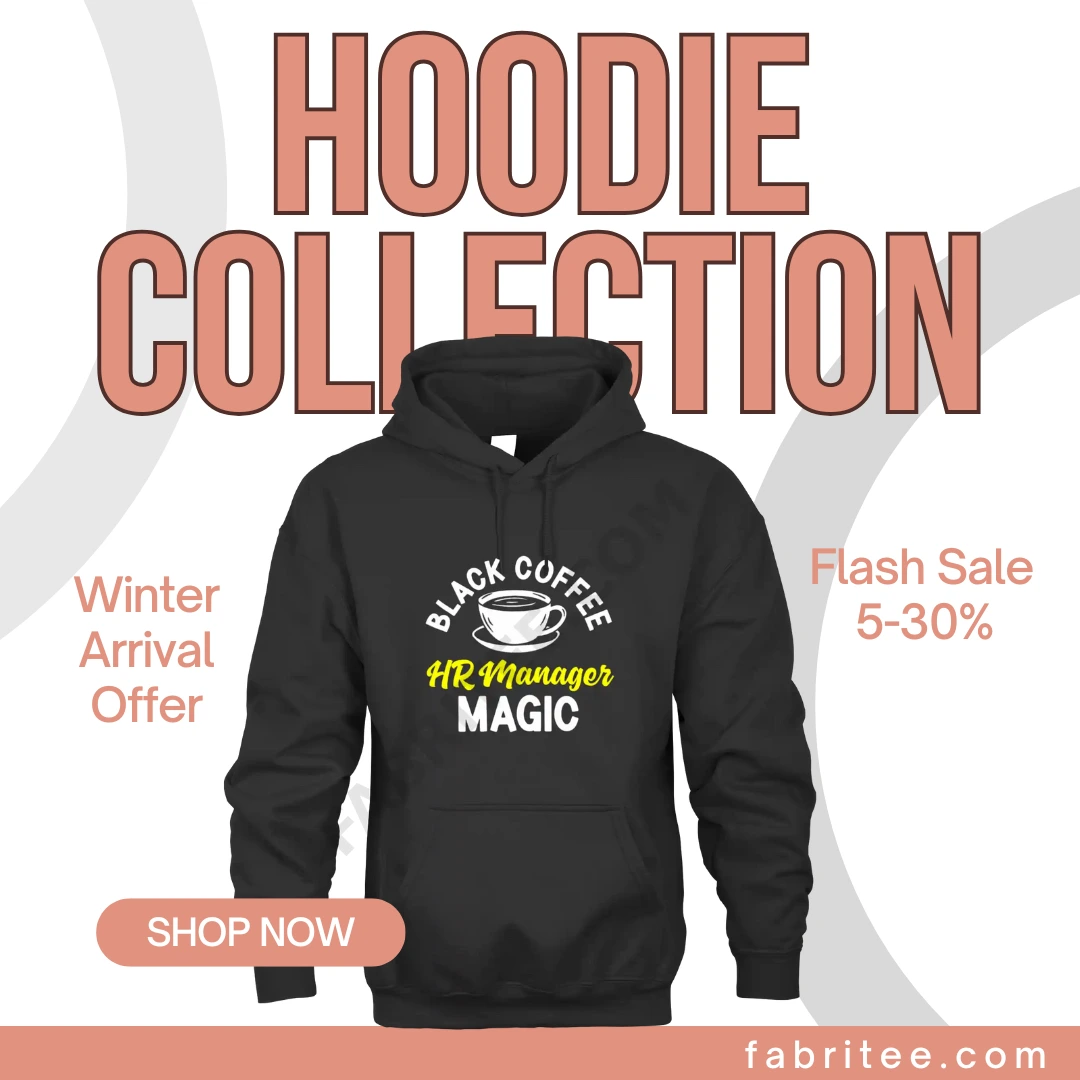 Dark Brown and Grey Vintage Hoodie Collection Instagram Post